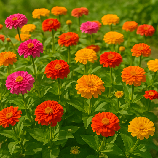 How to Grow Zinnias from Seeds for a Colorful Summer Garden