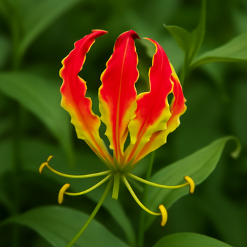 Gloriosa Superba Flame Lily: The Stunning Ornamental Flower for Your Garden