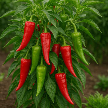Chilli F1 Corno di Torro: The Fiery Italian Pepper for Your Garden