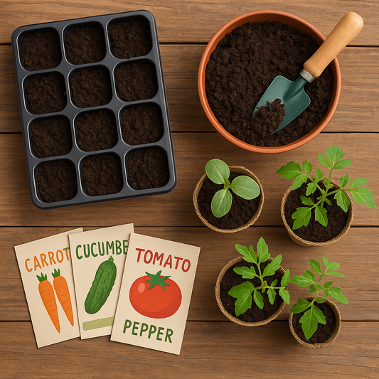 Starting a Vegetable Garden from Seeds: Tools, Soil, and Tips