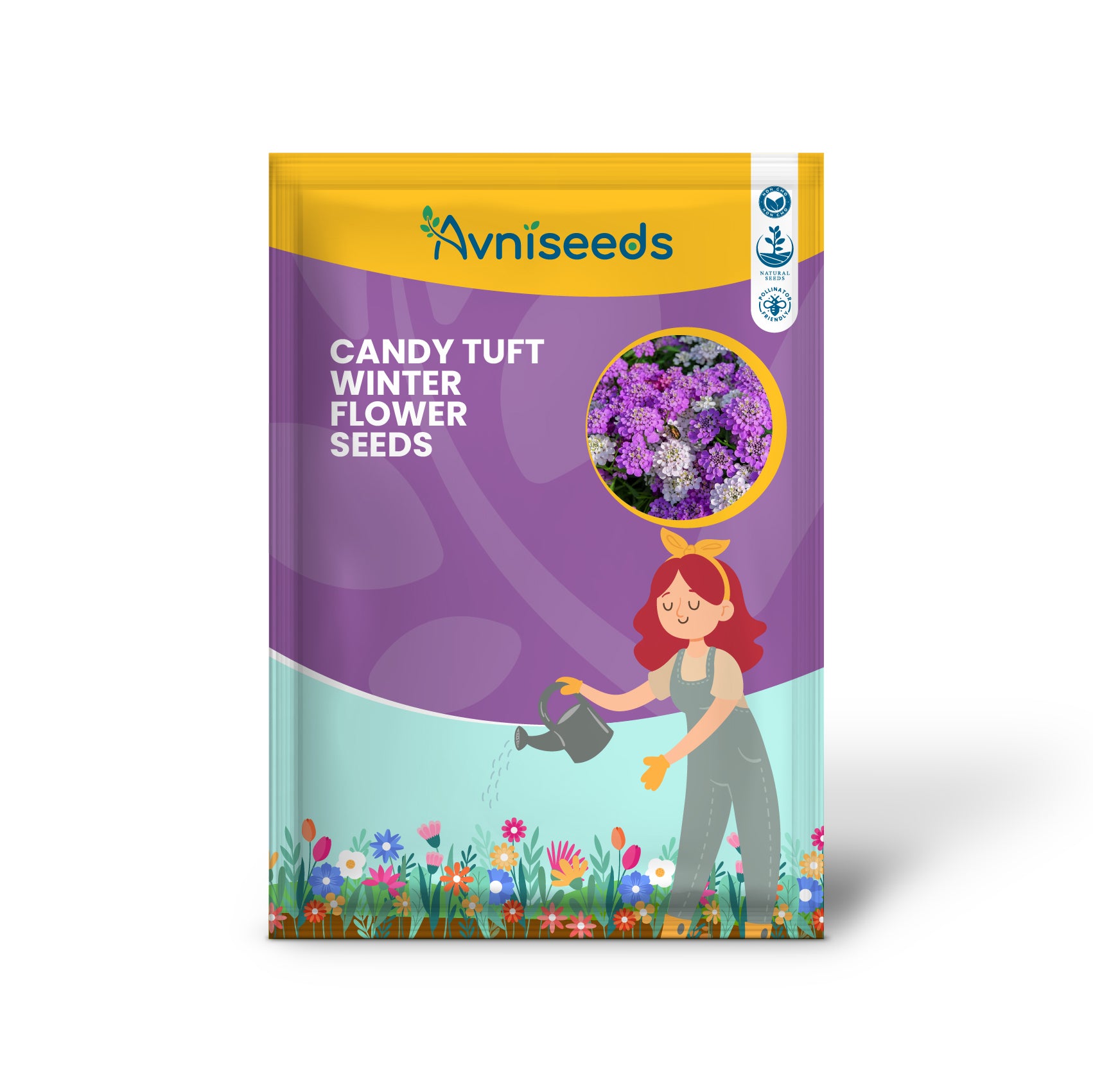 Candy Tuft Winter Flower Seeds – Vibrant Perennials for Cold Weather Gardens