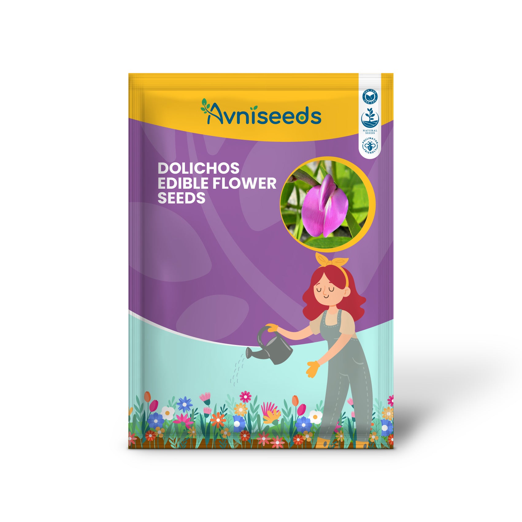 Dolichos Edible Flower Seeds