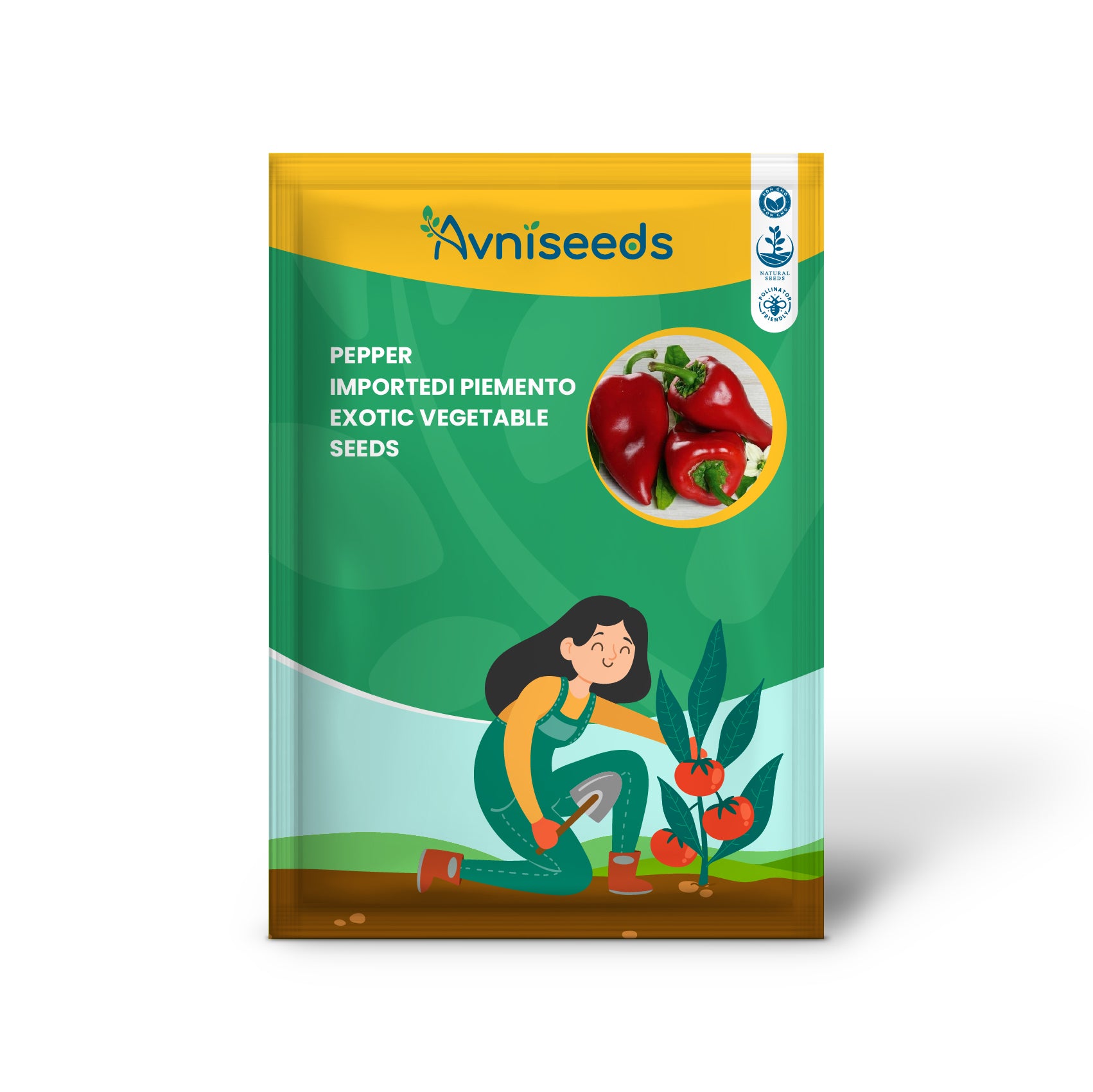 PEPPER IMPORTEDI PIEMENTO Exotic Vegetable Seeds