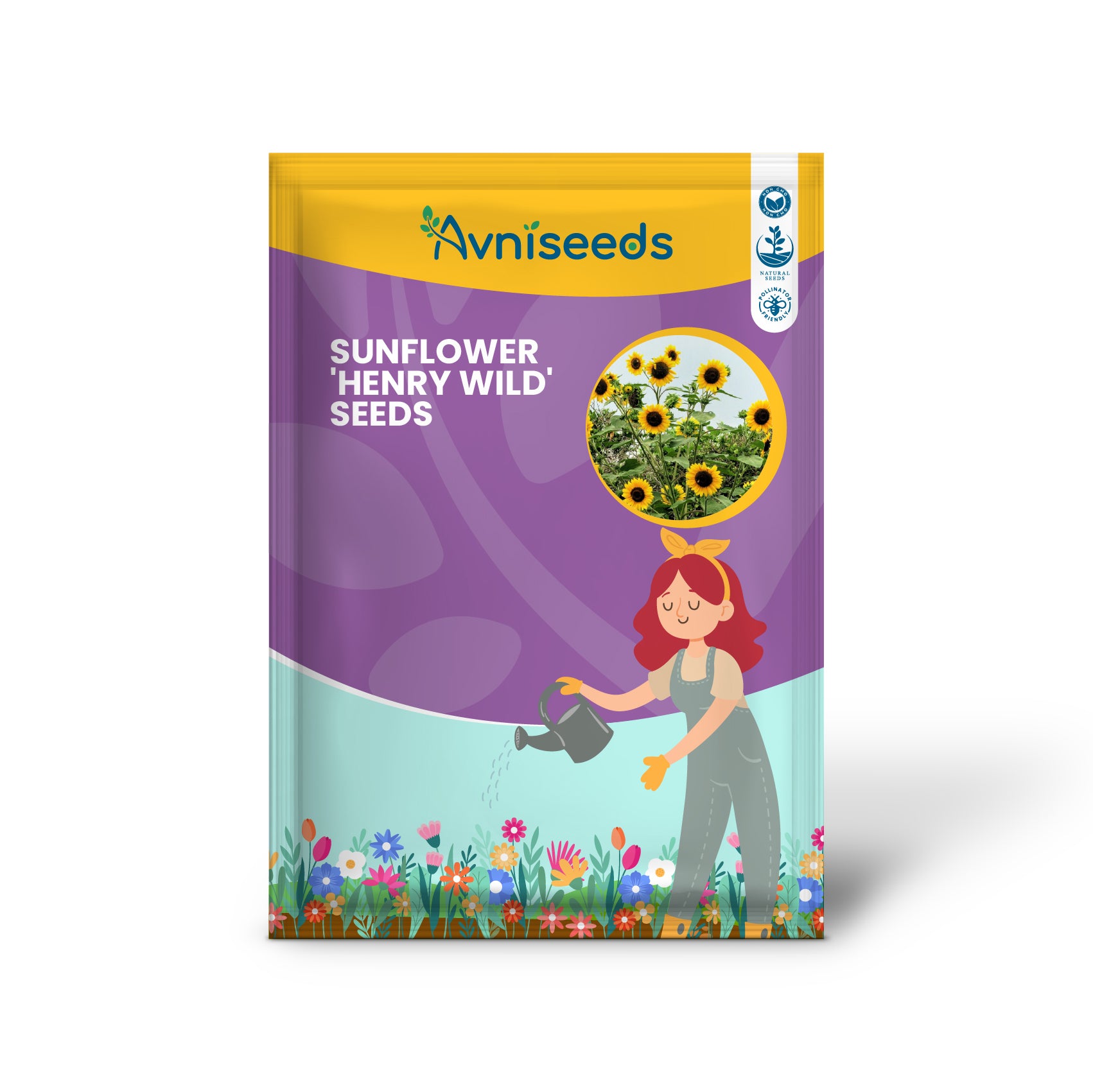 Sunflower 'Henry Wild' Seeds