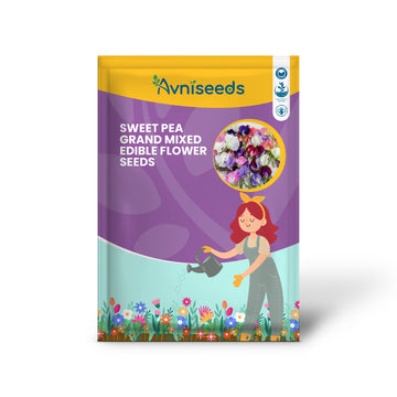 Sweet Pea Grand Mixed Edible Flower Seeds
