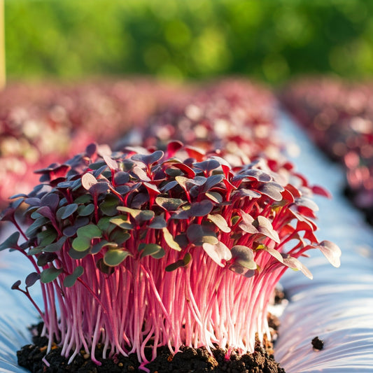 Amaranthus Red Leaf Microgreens Seeds (Choulai)